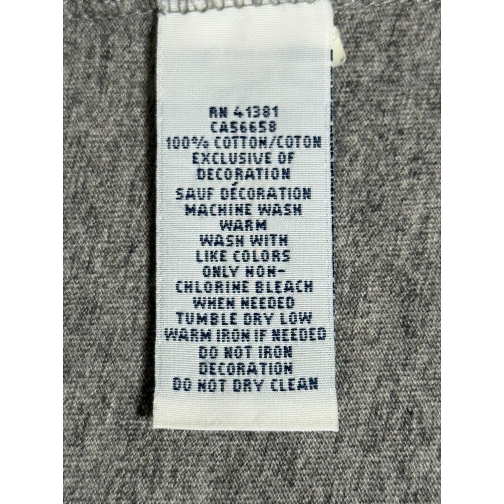 Polo Ralph Lauren Mens Large T-Shirt Gray Cotton Short Sleeve Crewneck Pony Logo - Picture 6 of 8